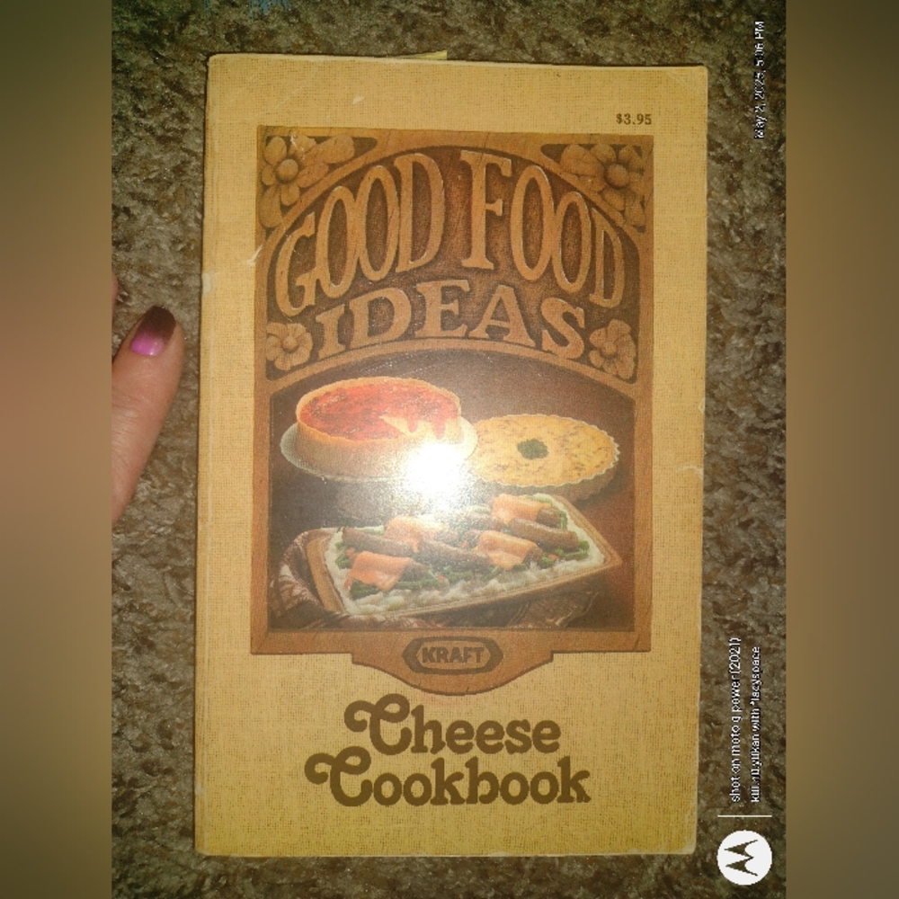 Vintage Cookbook Kraft Cheese Good Food Ideas 1977 Promo Cheese Recipes